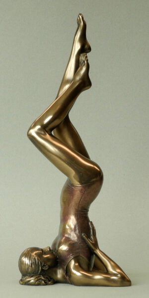 Yoga Figur Salamba Sarvangasana - Body Talk Parastone - Turner Skulptur Schulterstand WU 76052