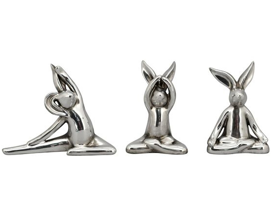 Geschenke für Yoga-Liebhaber Kunstharz Terrasse Veranda für Garten Hof Skulptur Büro Meditation niedliches Kaninchen Zuhause Tier Meditierende Yoga-Statue Dekoration für Auto Geschenke für Yoga-Liebhaber Kunstharz Terrasse Veranda für Garten Hof Skulptur Büro Meditation niedliches Kaninchen Zuhause Tier Meditierende Yoga-Statue Dekoration für Auto