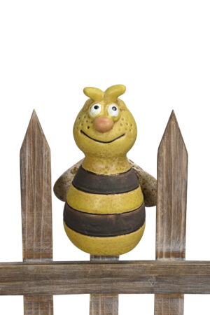 Zaunhocker Biene - Imker Zaunfigur Drohne Willi
