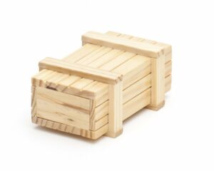 Magische Geschenkbox aus Holz - Trickkiste für Geldgeschenke, Schmuck, Gutscheine - Knobelspiel - Verpackung für Geschenke