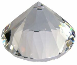 Diamant Kristallglas - Kristalldiamant - Kristall Diamant - Crystal K9