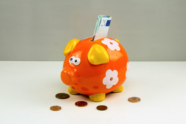 Sparschwein mit Blumen - einfache und günstige Spardose im Frühlingdesign – Bild 4