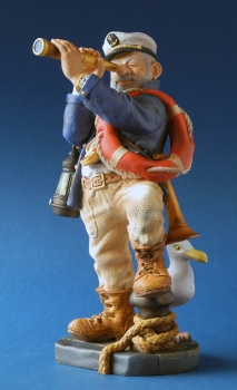 Seemann Skulptur Matrose Profisti Figur Kapitän - Parastone Comic Art