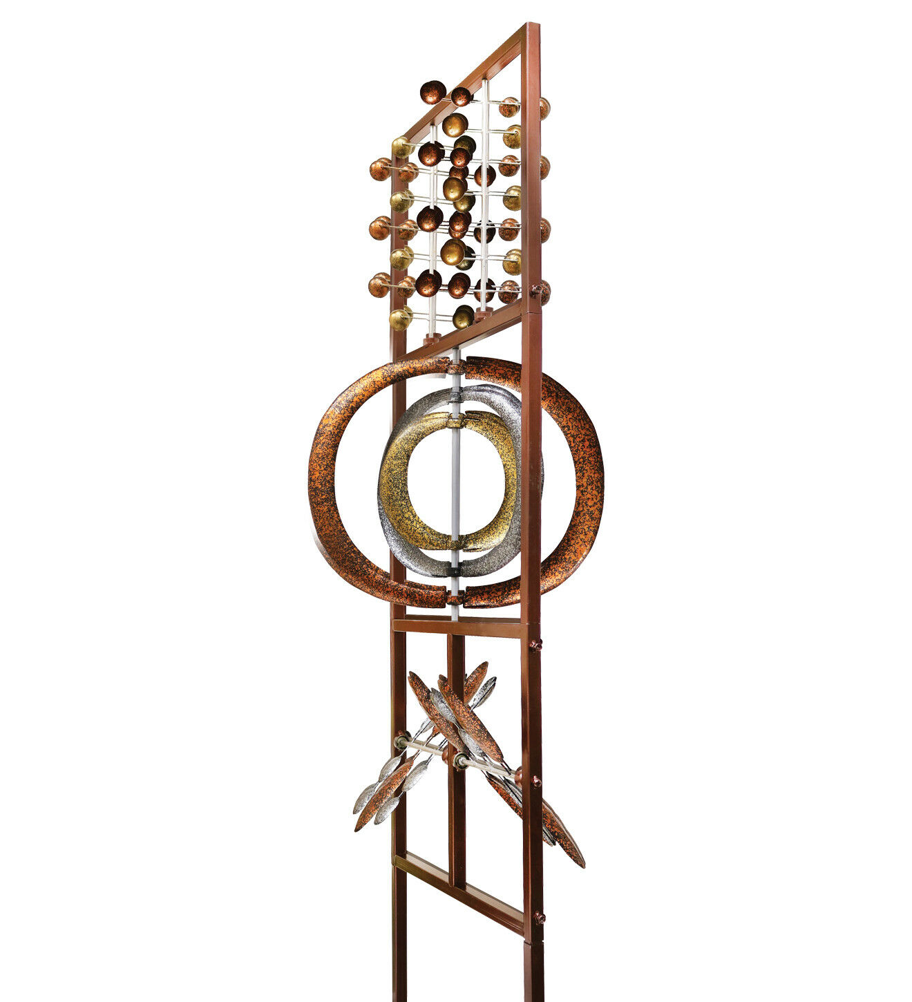 Spinner Great Wall XXL Metall Windspiel 7 Windrädern